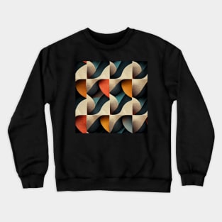 sculptured pattern Crewneck Sweatshirt